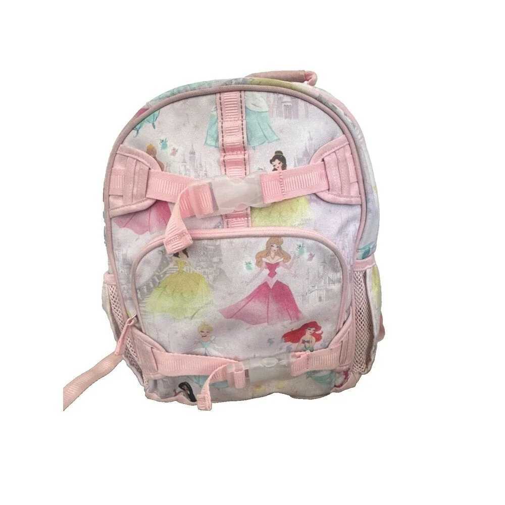 Pottery Barn Kids Disney Princess Castle Mackenzie Small Backpack Pink PBK